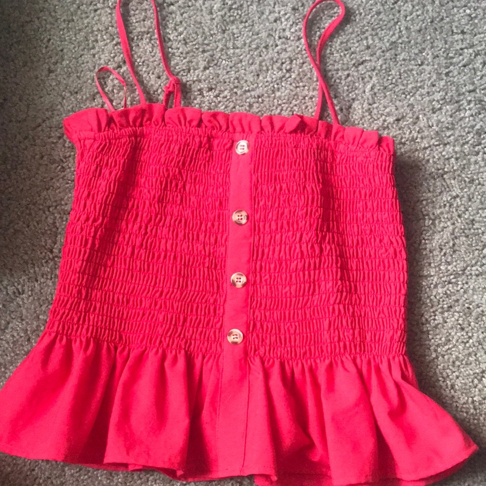From Blush boutique red Tank Top.